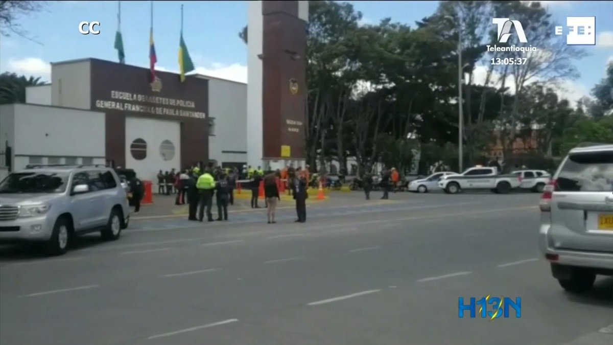 atentado bogota