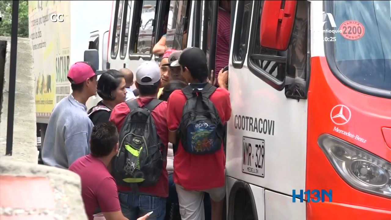 Problemas de movilidad en La Honda tiene descontentos a sus habitantes buses la honda
