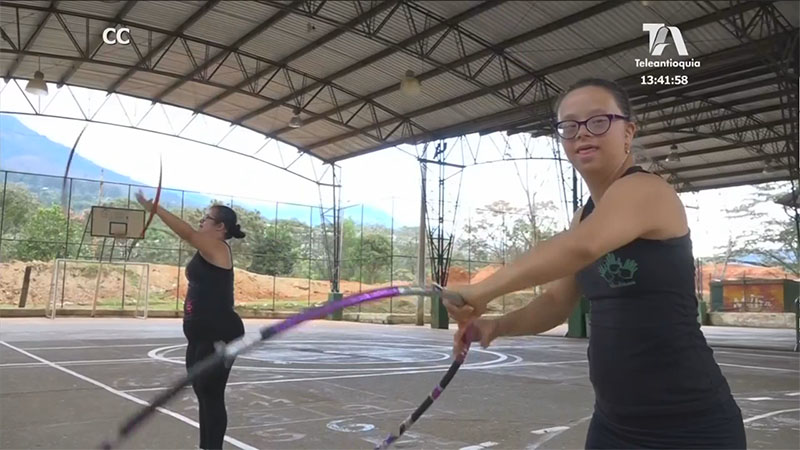 Dos gimnastas rítmicas con síndrome de down fueron seleccionadas para los Juegos Olímpicos gimnasia-sindrome-down