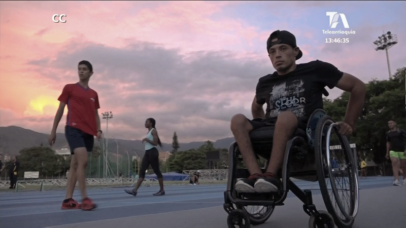 Santiago Franco, un deportista paralímpico con espina bífida atleta-paralimpico