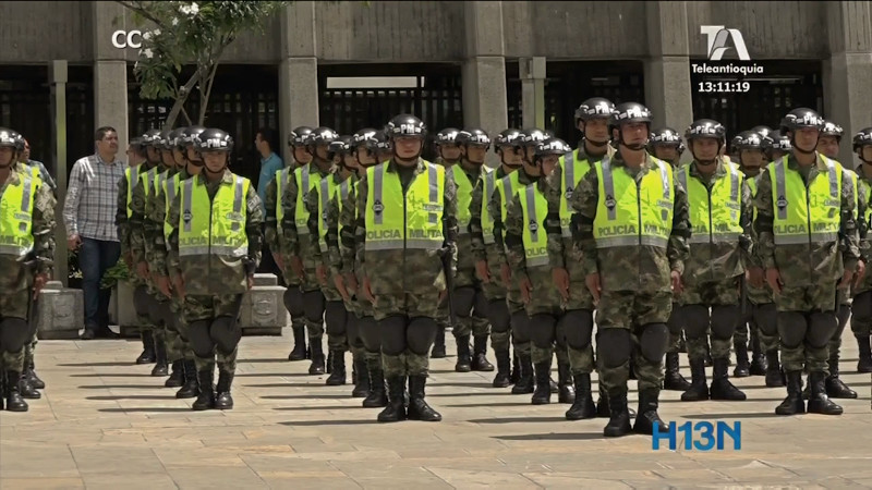 Hombres de la Policía Nacional brindarán seguridad a viajeros policia-corredores-viales-antioquia