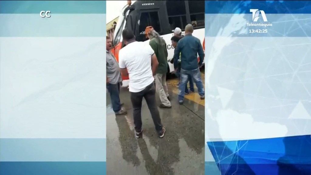 Accidente en la Avenida Oriental a la altura de San Antonio accidente oriental