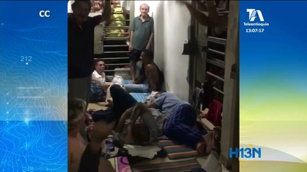 Se agrava situación en estaciones de policía y aun no trasladan detenidos a la cárcel hacinamiento estaciones y bunquer