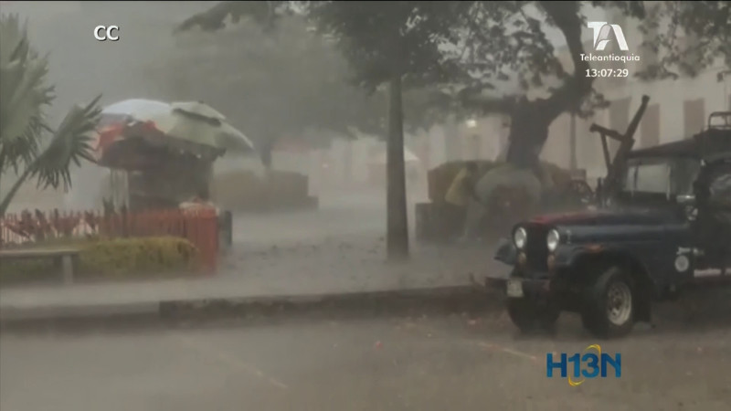 Viviendas afectadas y vías inundadas, deja avenida torrencial en Urrao lluvias-urrao
