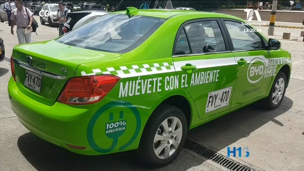 A partir de agosto circularán en Medellín 200 taxis eléctricos taxis electricos epm