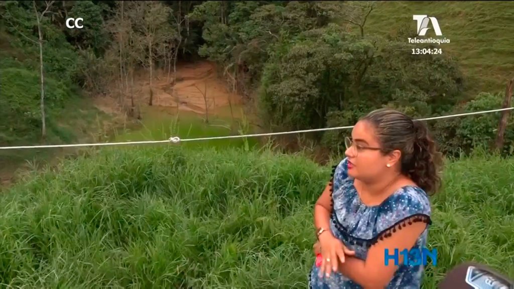 Represamiento de la quebrada Mal Paso en Caldas, genera zozobra entre los habitantes