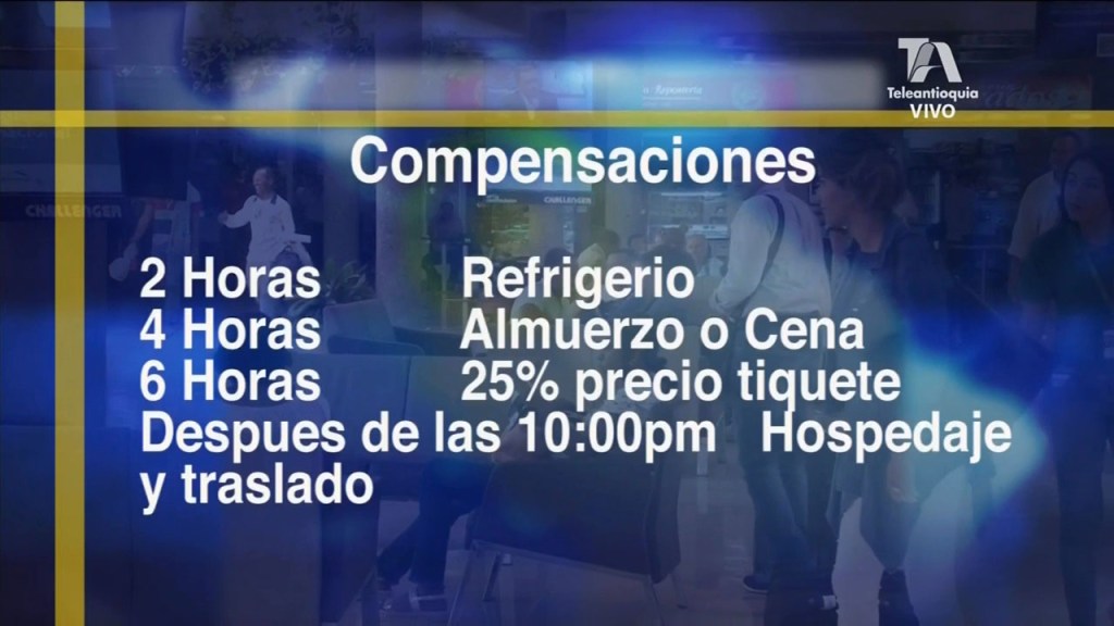 Antes de viajar, informese sobre los derechos que tiene como viajero compensacion