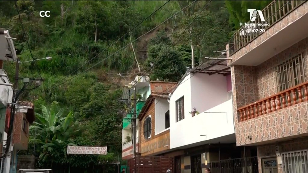 Preocupación por desprendimientos en el morro La María