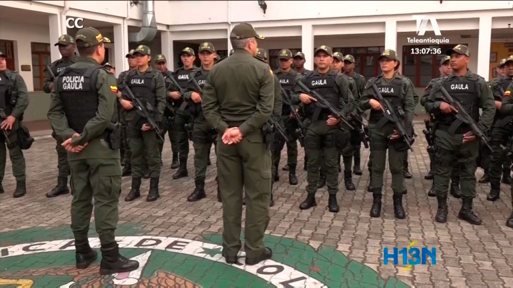 Un grupo élite antiextorsión llega a Medellín y Bello