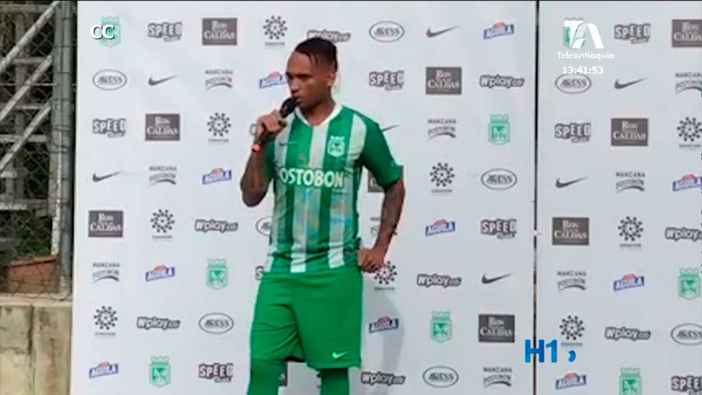Nacional dio la bienvenida a su nuevo 10, Jarlan Barrera