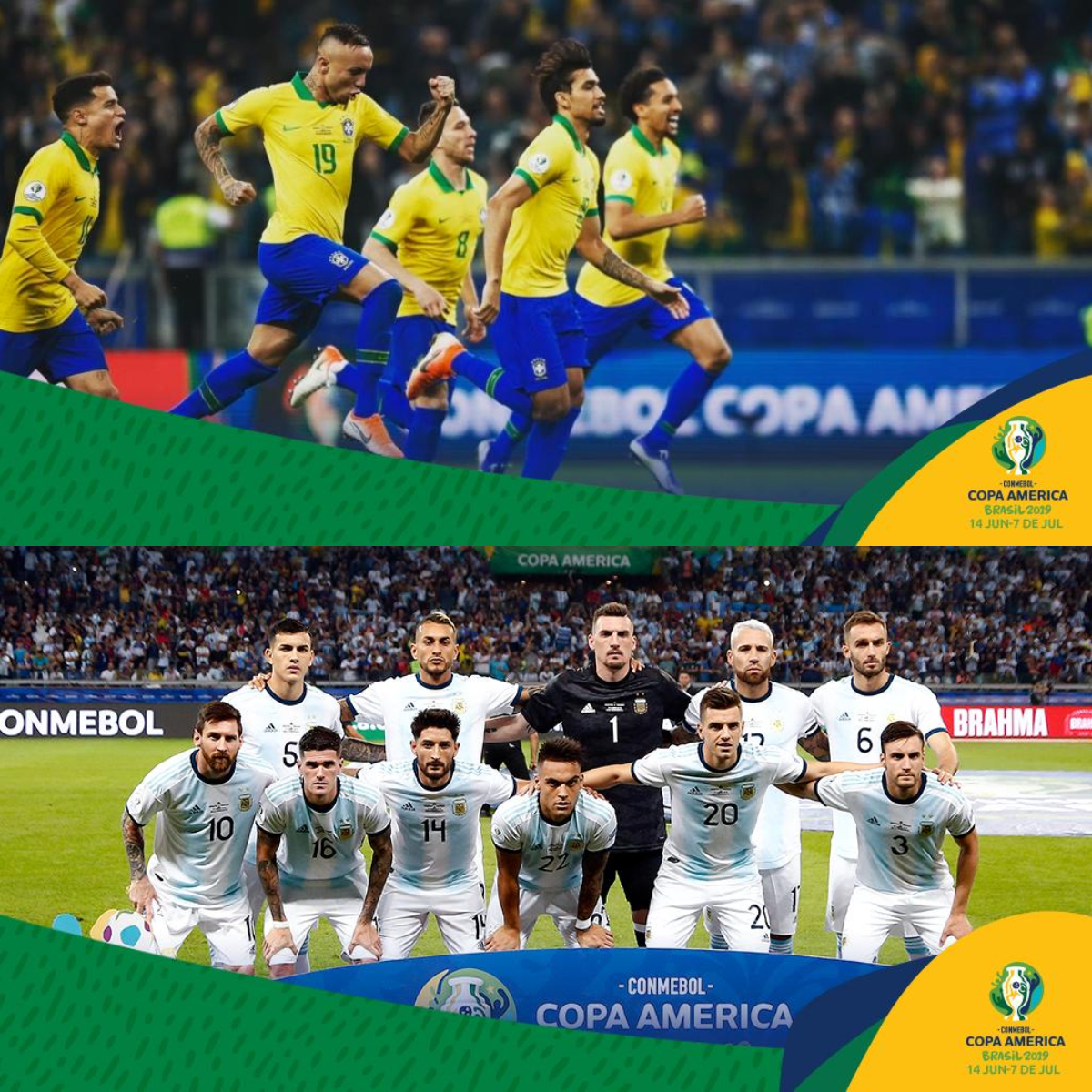 Brasil vs. Argentina