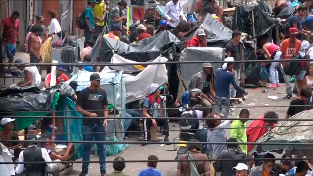 Cúcuta, la zona del Centro que se tomaron los habitantes de calle Cúcuta, centro de Medellín