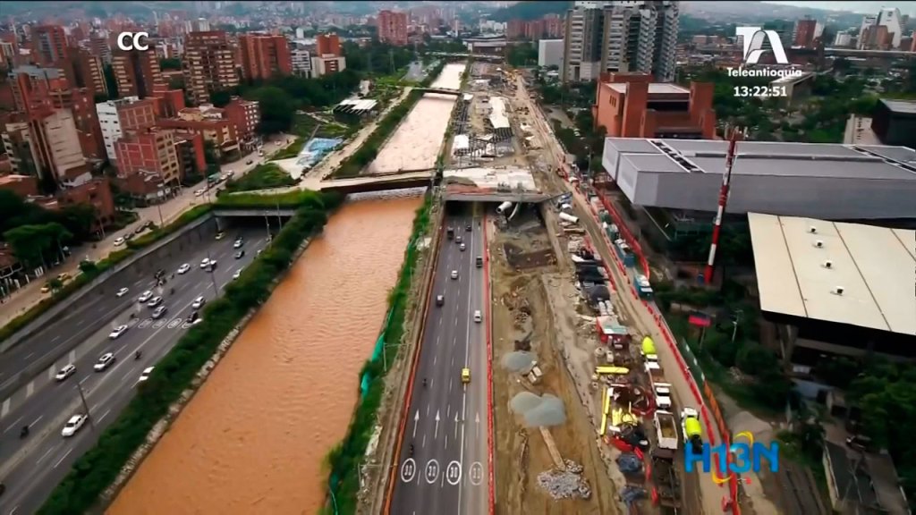 Visitamos las obras de Parques Del Río desde el aire y dimensionamos su magnitud Parques del río