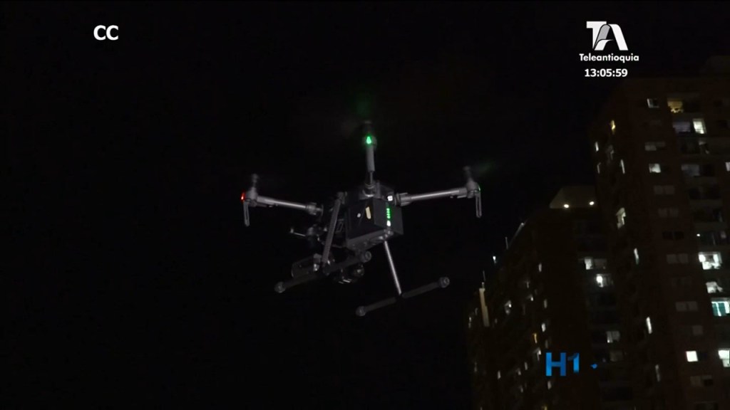 Policía anuncia uso de drones para monitorear zonas estratégicas de Bello operativo