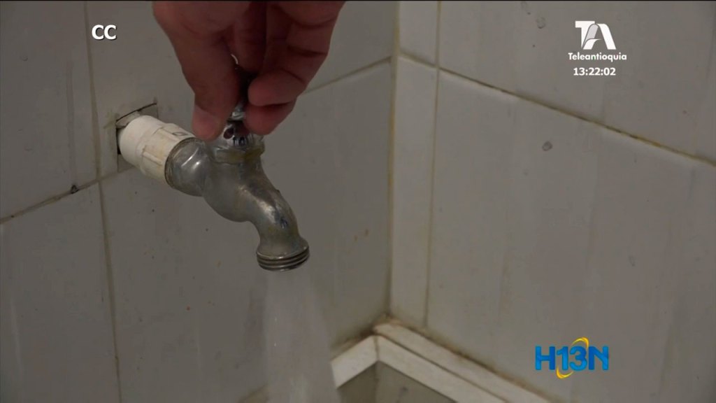 4 mil hogares de quedaron sin agua por disminución del caudal de la temporada seca agua epm