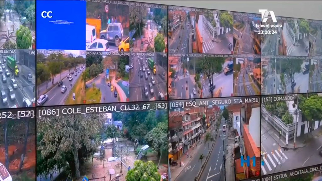 Itagüí recibe cámaras de seguridad para combatir la delincuencia itagui camaras
