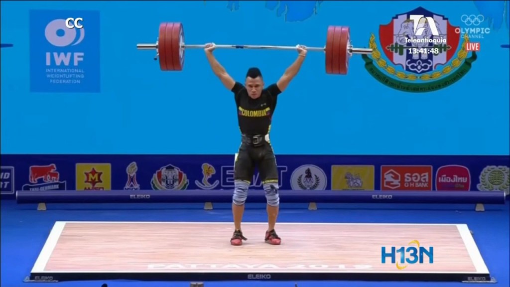 pesistas colombianos