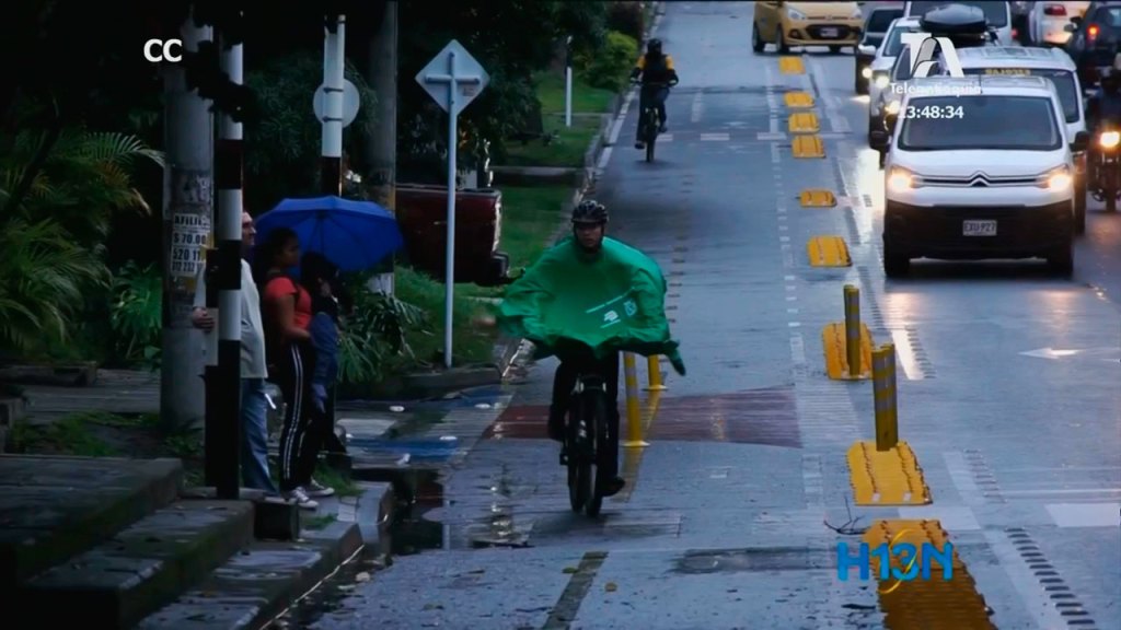bici lluvia