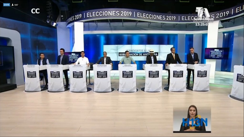 Propuestas y sorpresivas adhesiones en debate de candidatos a la Gobernación de Antioquia comidilla 9