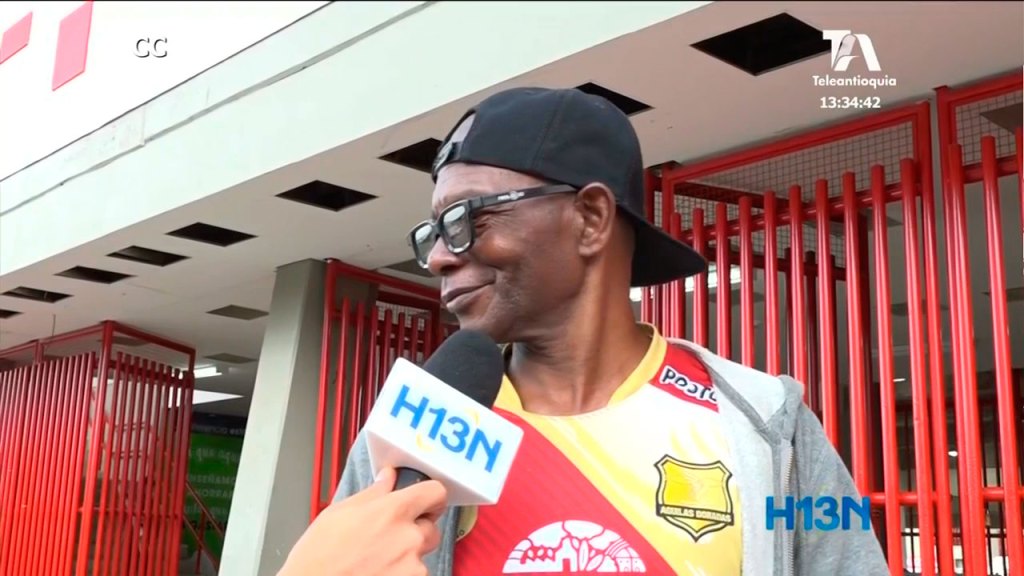 Los hinchas de Rionegro apreciaron la superioridad del Cali hincha rionegro 1