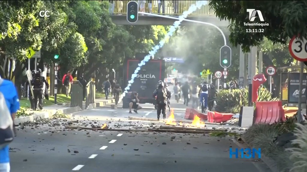 planton enfrentamientos