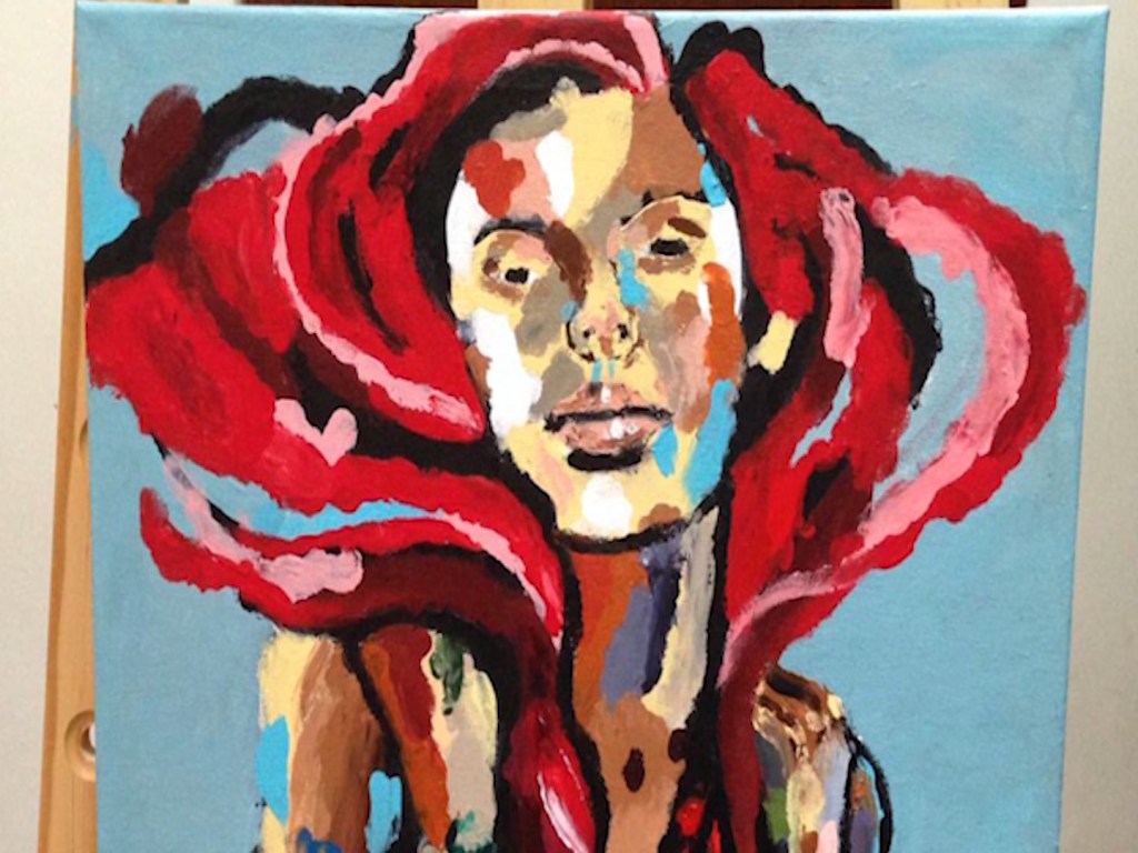 Susana, una artista de brocha gorda, su nariz es su pincel postre15