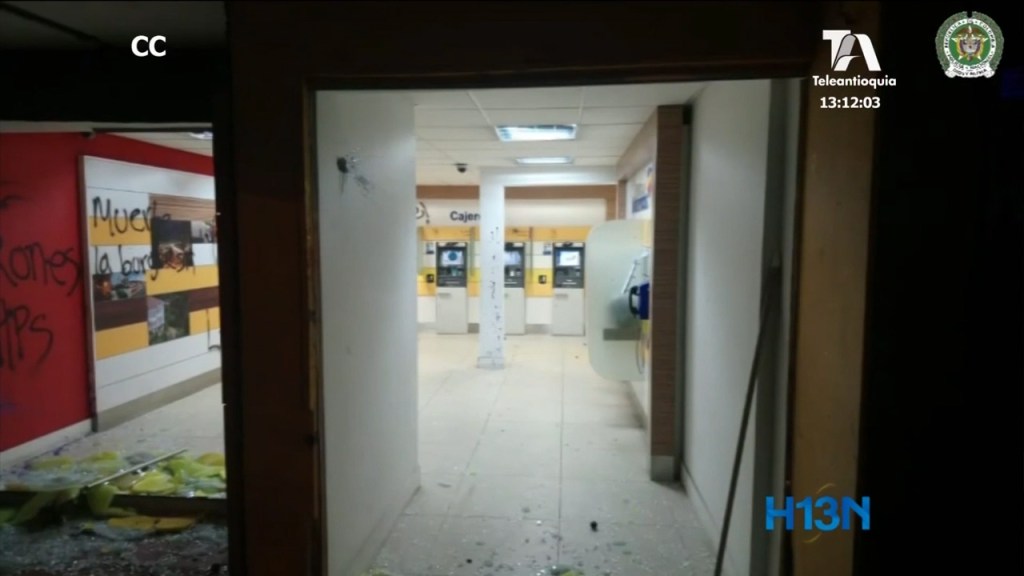 Varios desmanes se presentaron ayer en la ciudad demanes 1