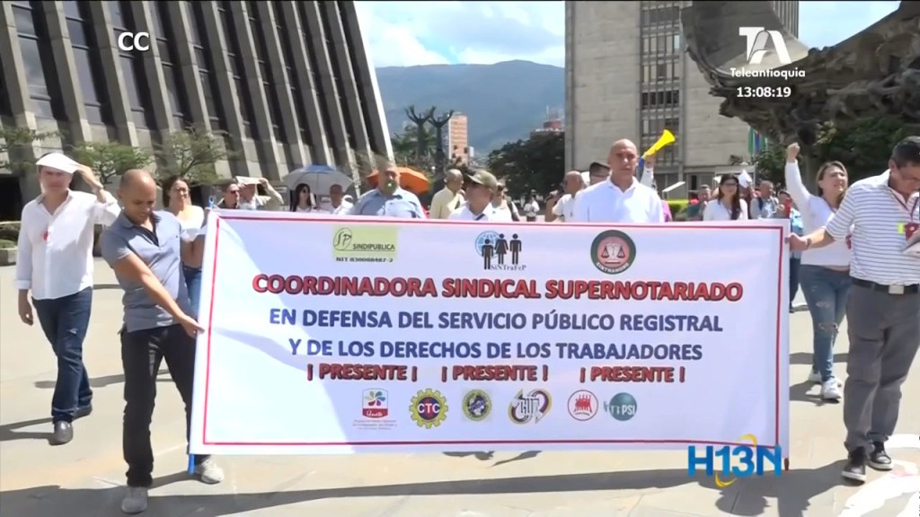 funcionarios marcha