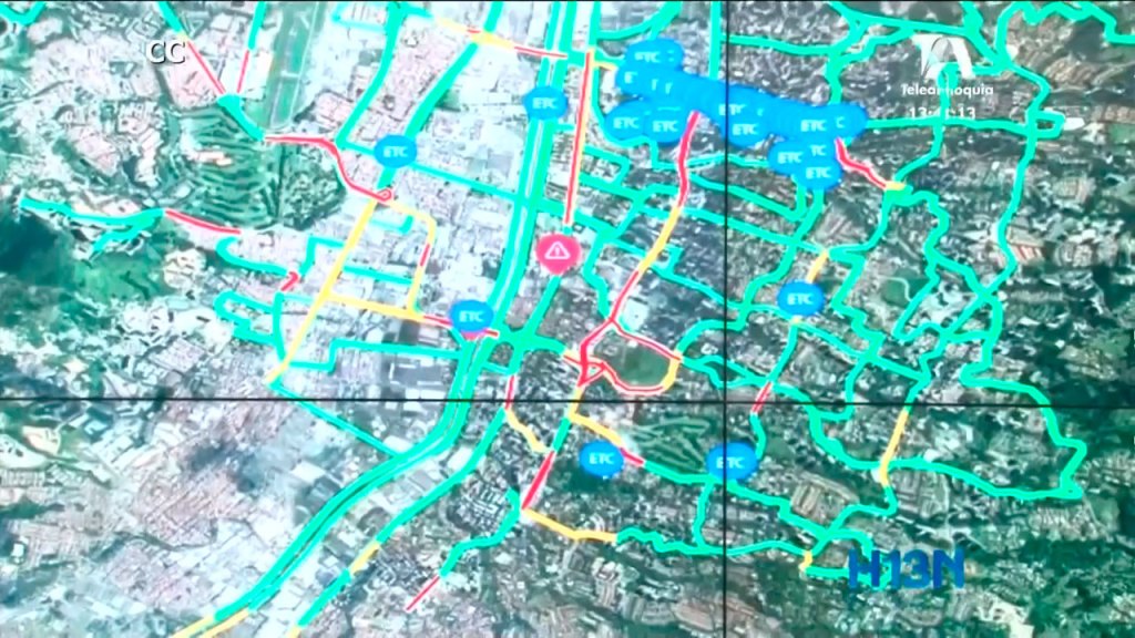 Medellín cuenta con un centro integrado de información de tráfico movilidad corea