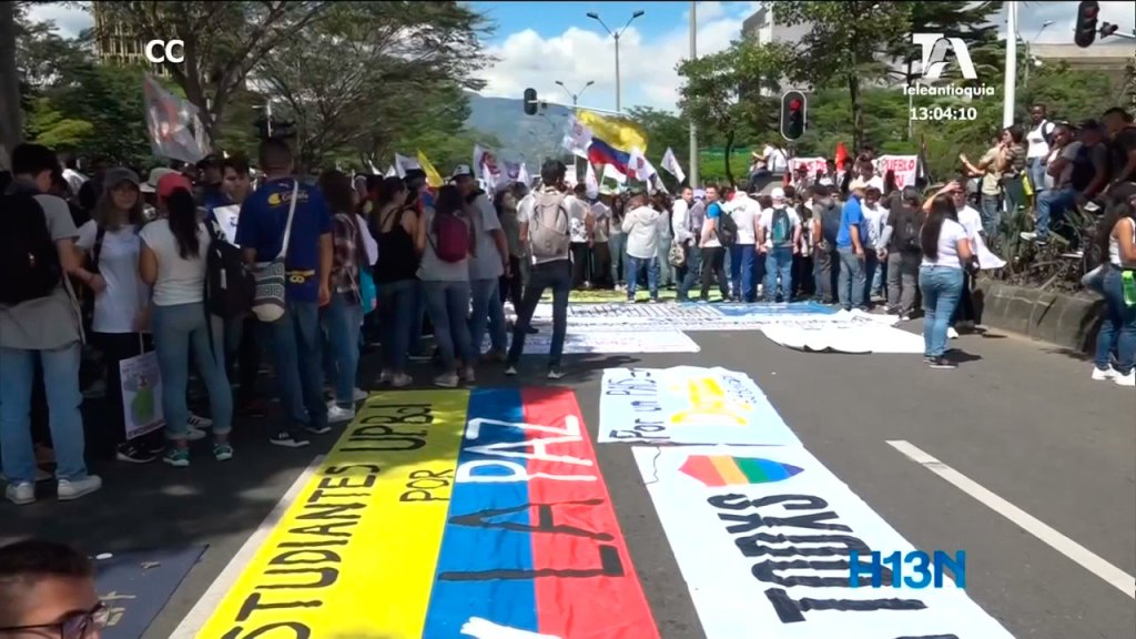 Mañana, nueva jornada de paro nacional en Medellín paro