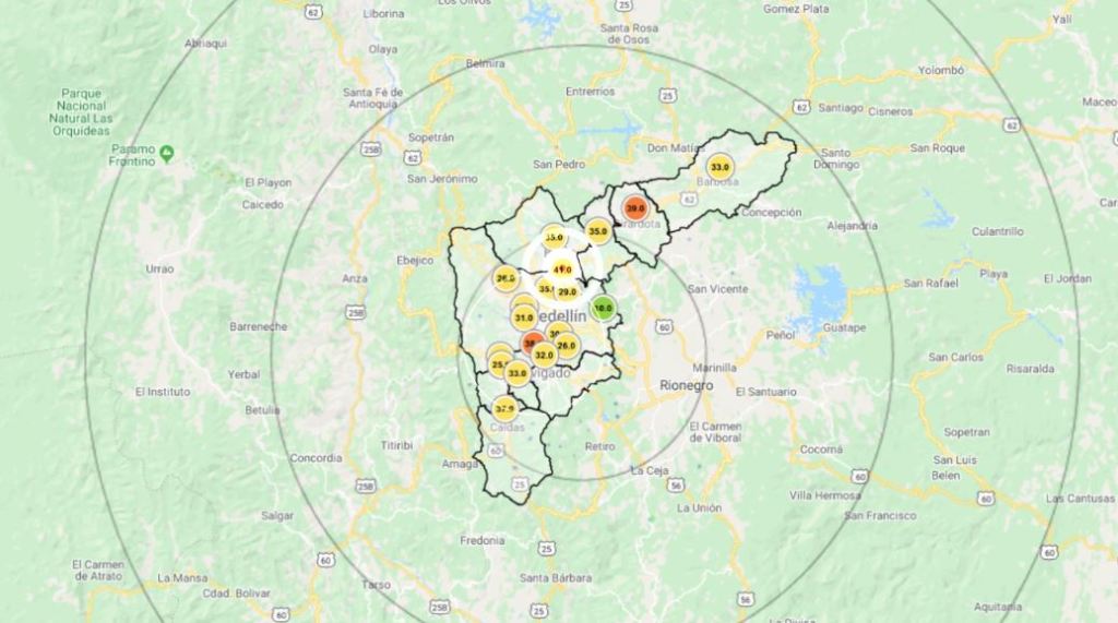 Incendios forestales en Nordeste, incrementan contaminación en el aire calidad_del_aire