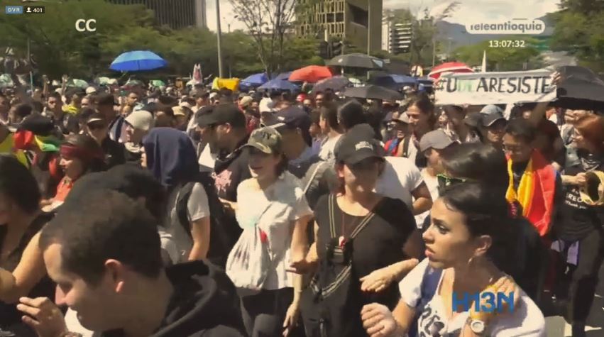 Mañana se vivirá una nueva jornada de paro en Medellín paro2