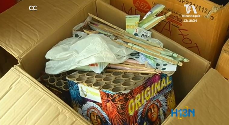 Fueron 97 los quemados por pólvora en Antioquia en el 2019 polvora