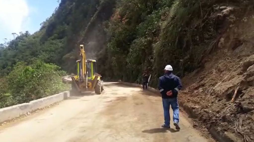 La vía a Sonsón ya se encuentra habilitada completamente via_sonson
