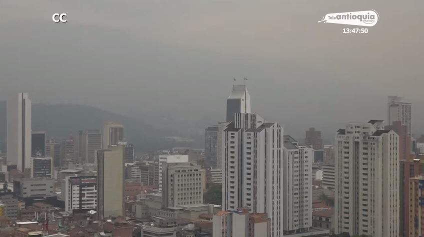Todas las estaciones de calidad del aire están en naranja calidad_del_aire_en_medellín