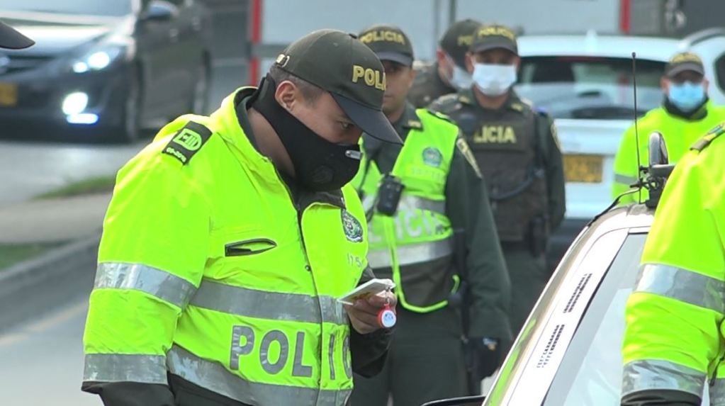 La Policía Metropolitana estableció dispositivo de seguridad para el Valle de Aburrá policia