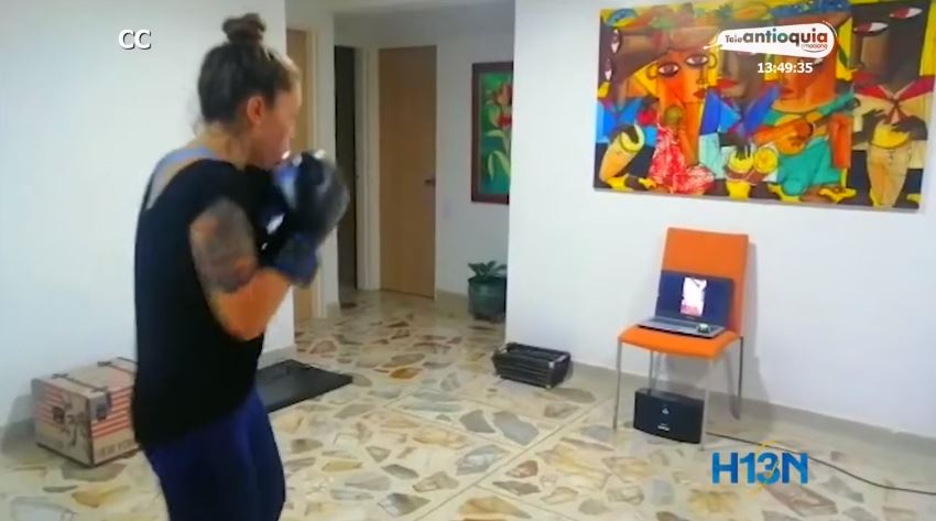 Una familia rompe la monotonía de la cuarentena gracias al Muay Thai muhai_thai