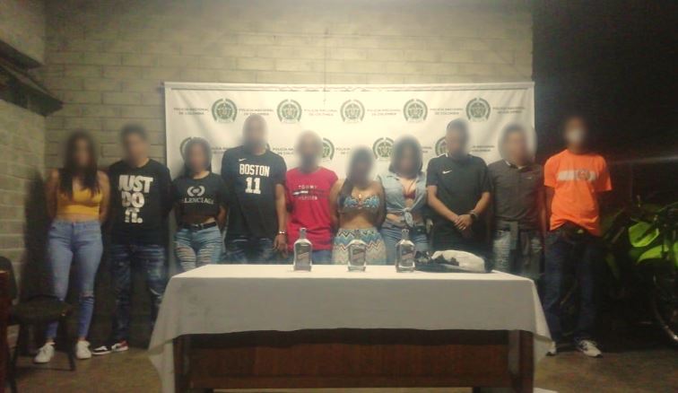 Once personas detenidas en una fiesta en el Barrio Antioquia, por violar aislamiento barrio_antioquia