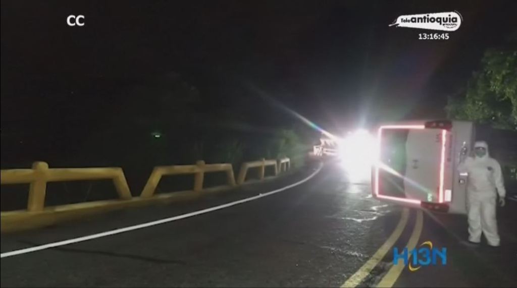 Accidente de microbús que venía de Ituango traía pacientes con coronavirus a Medellín sin autorización accidente_microbús_ituango_coronavirus