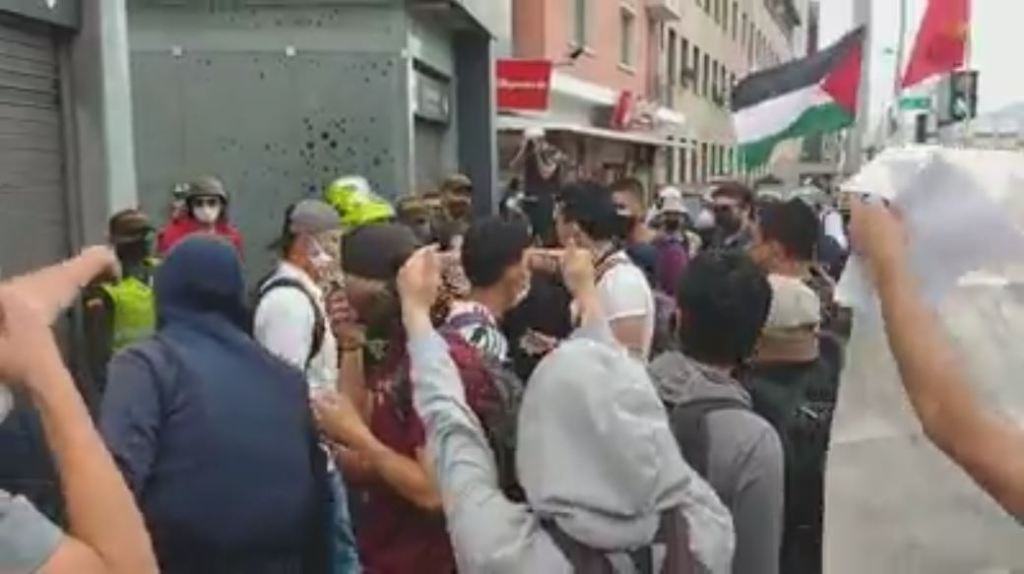 Marcha de estudiantes dejó 44 detenidos y cuatro heridos marcha_de_estudiantes_en_Medellín