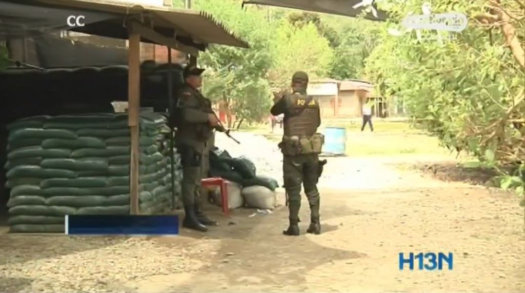 Habitantes de vereda de Tarazá se desplazaron por amenazas poliantioquia
