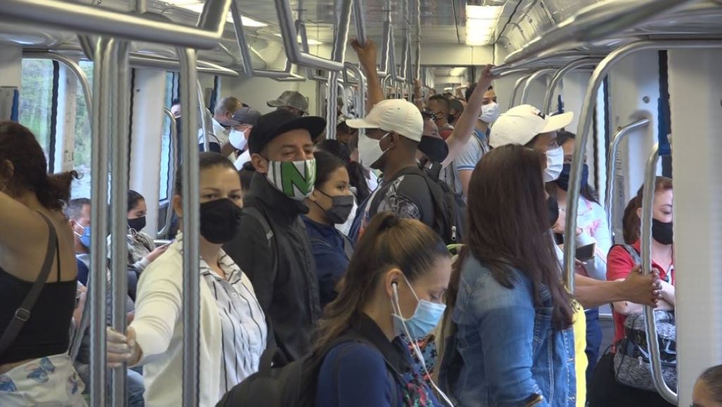 Con el 34.3% de ocupación, el sistema Metro está en el límite transporte_metro_coronavirus