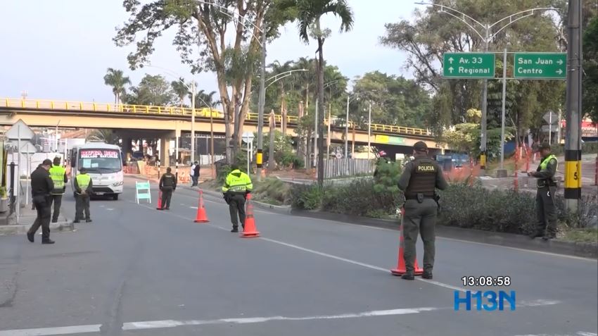 Más de tres mil comparendos se impusieron este fin de semana en el Valle de Aburrá seguridad