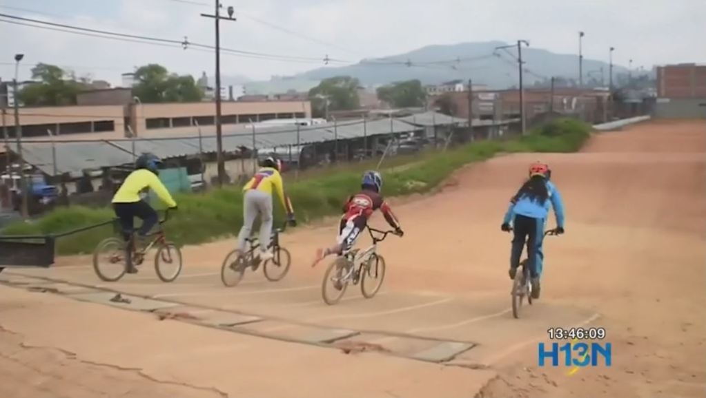 En San Pedro de los Milagros ya habilitaron la pista de BMX bmx