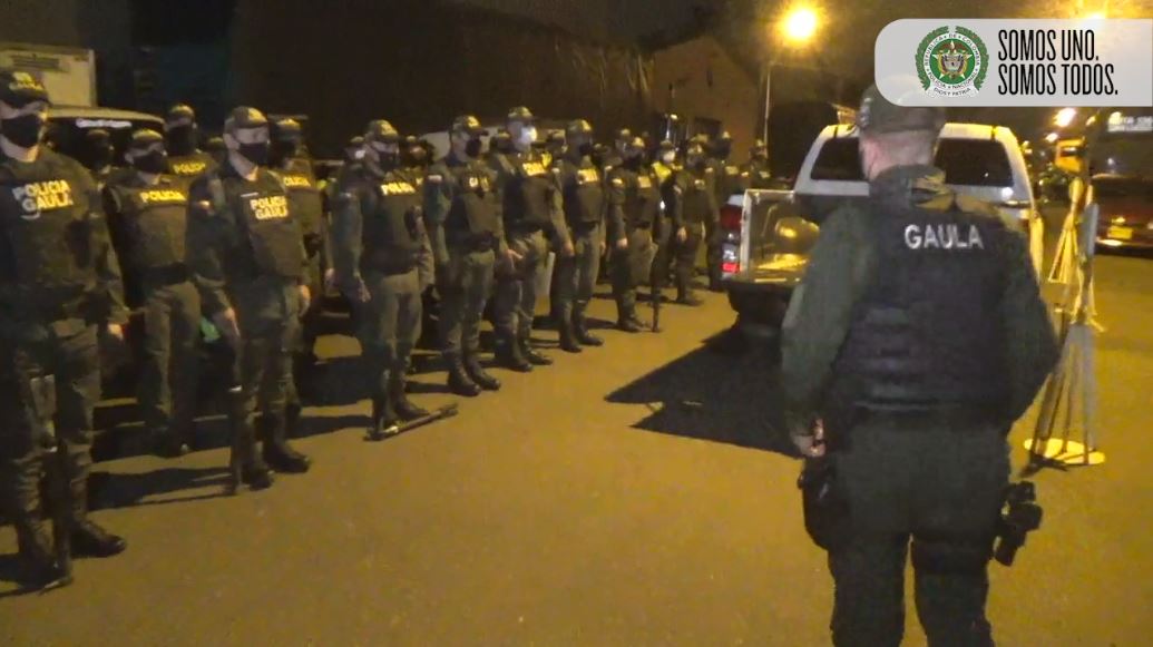 Policía capturó integrantes de cuatro grupos delincuenciales de Medellín polimetro_operativos