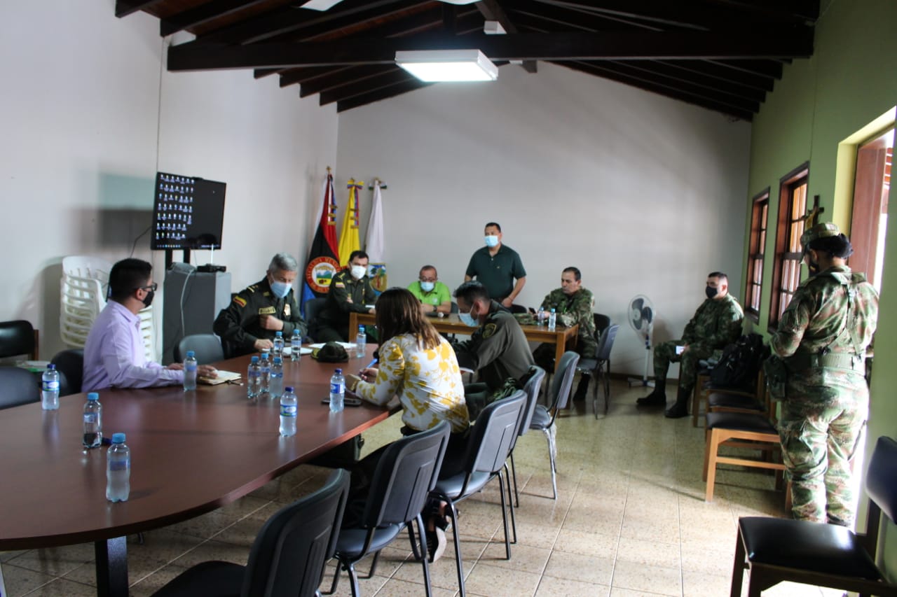 Consejo de Seguridad en el municipio de Betania