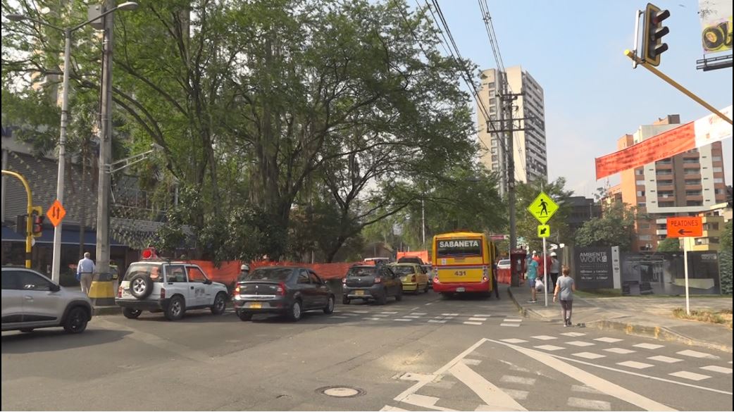 La avenida El Poblado tendrá cambios viales por obras del tramo 2B del Metroplús metroplus1