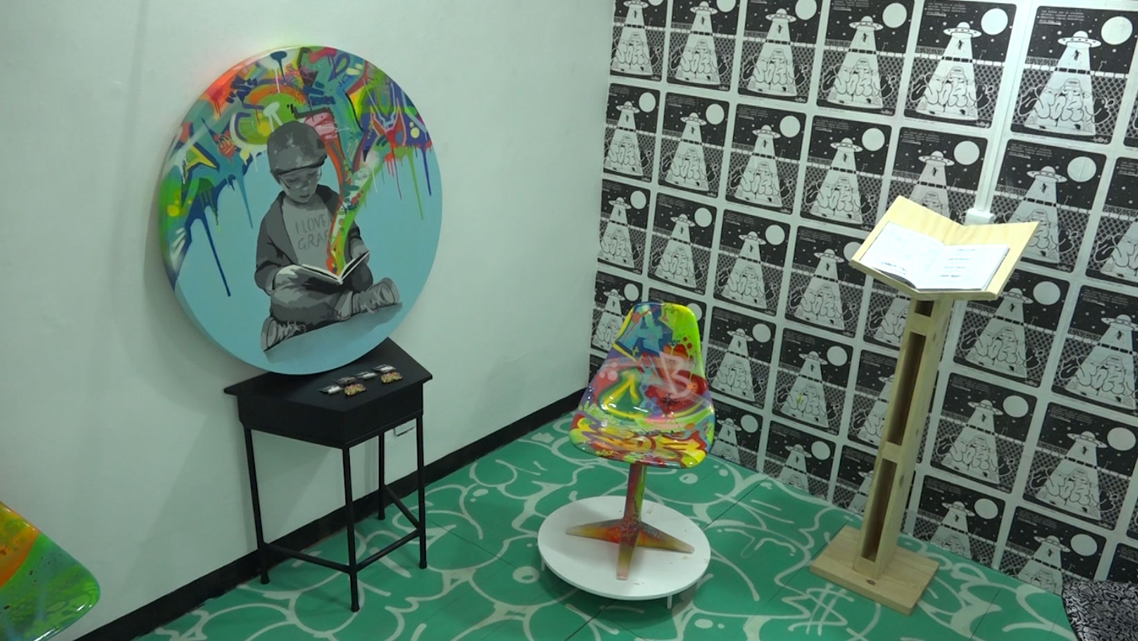 Una casa en la Comuna 13 para cumplir los sueños de músicos y artistas postre-artes-visuales