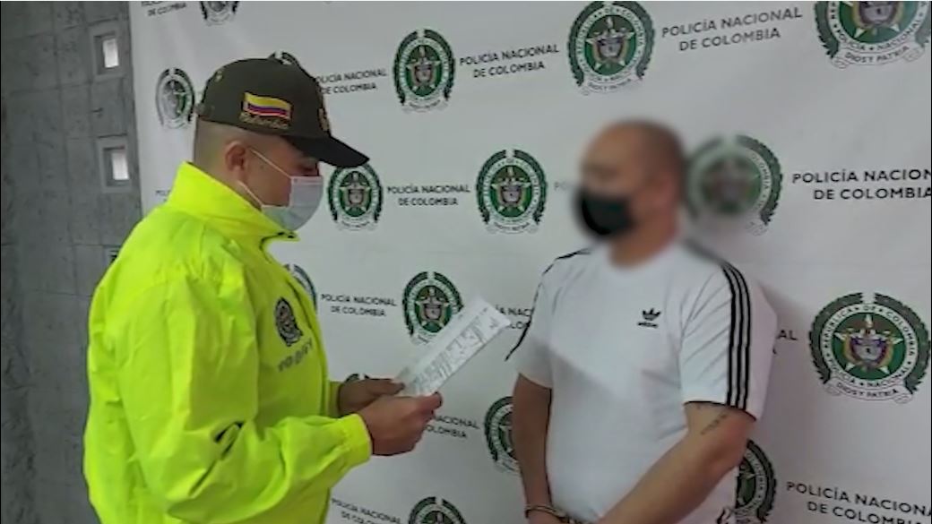 Capturan a ‘Corozo’, segundo cabecilla de la banda Ajizal de Itagüí capturados 1
