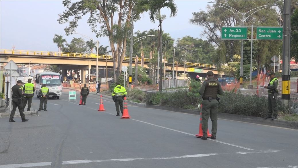 Más de 3.200 comparendos en el primer fin de semana de toque de queda continuo en el Área Metropolitana controles 1